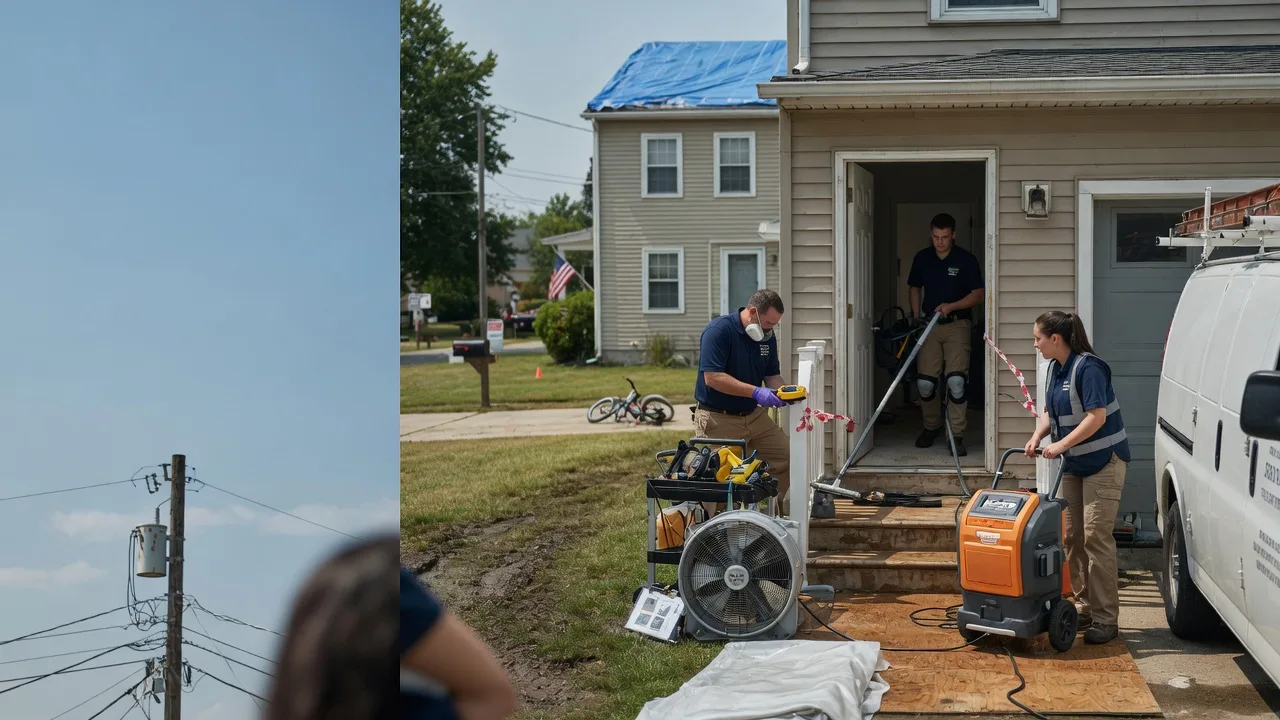Water Damage Repair in Caledonia, IL near me